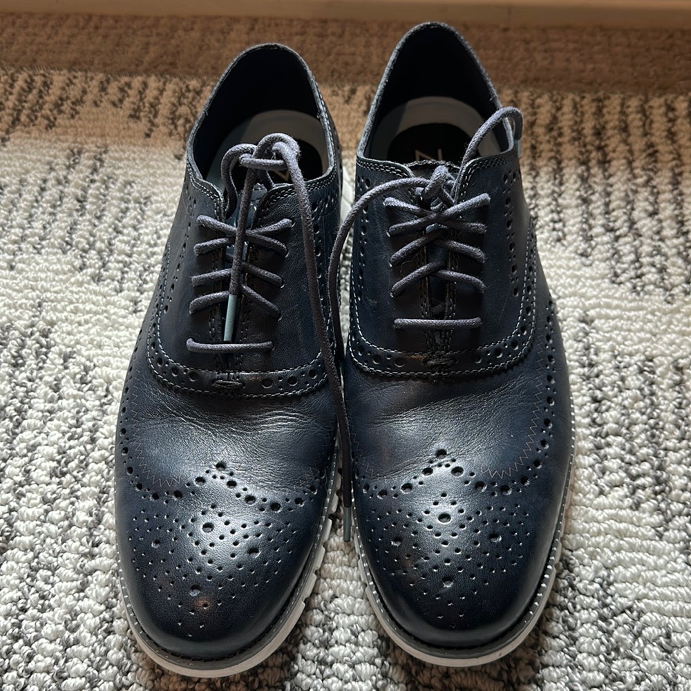 Men’s coke haan zero grand navy